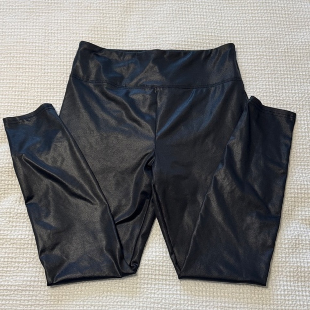 Wild Fable Faux Leather Black Leggings